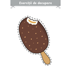 Caiet de activități digital pentru decupat, pentru copii de 3-7 ani, produs ARAM NOTES, ilustratie cu activități creative.