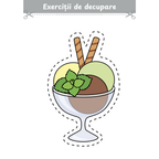 Caiet de activități digital ARAM NOTES pentru decupat, pentru copii 3-7 ani, cu exerciții creative și educative.