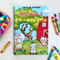 Carte de colorat - Animale de la Ferma