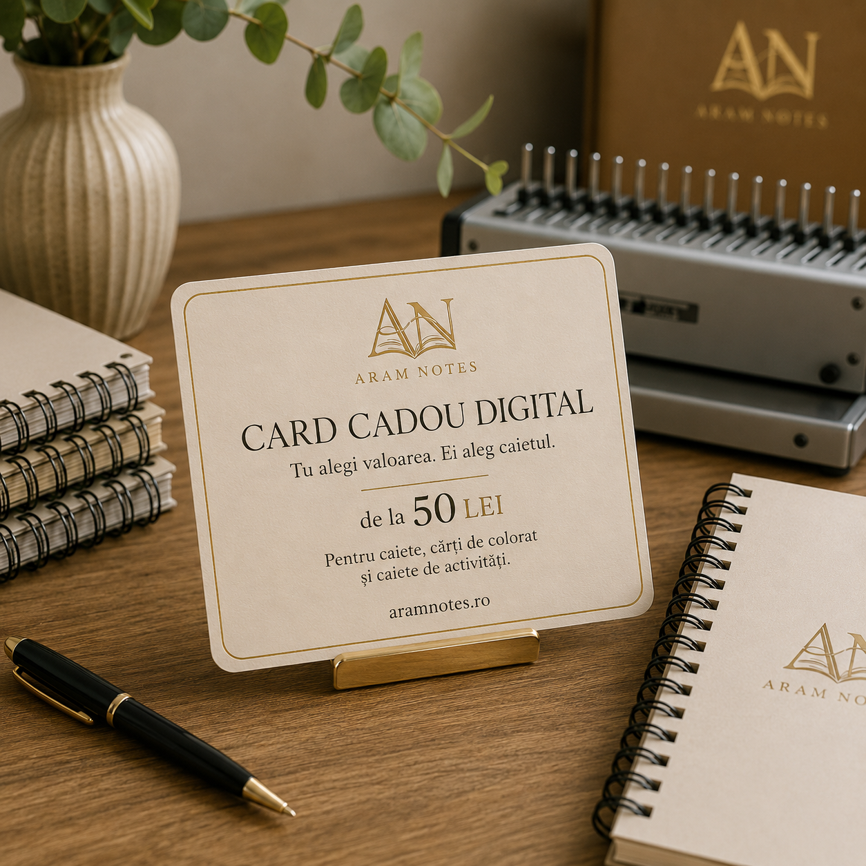 Card Cadou Digital ARAM NOTES
