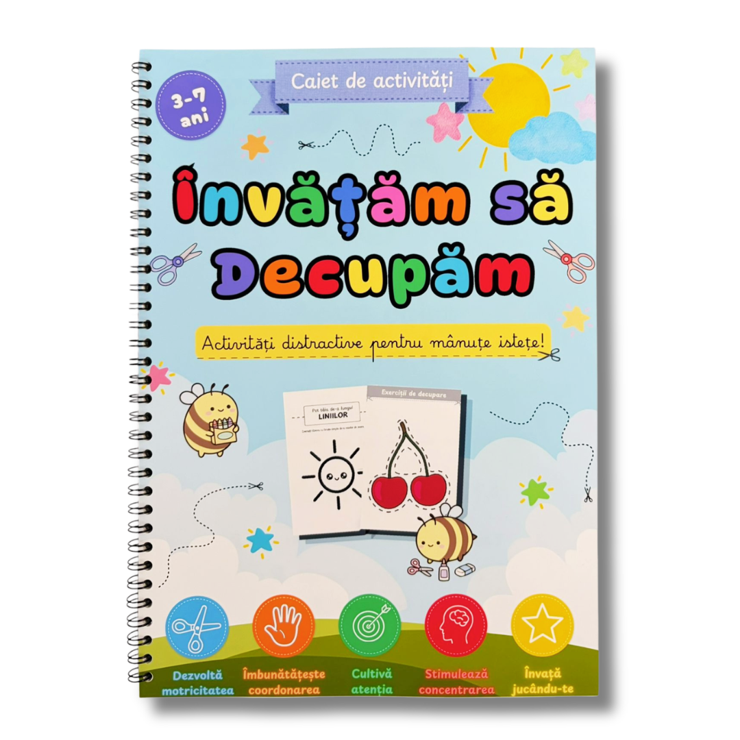 Caiet de activitati - Invatam sa decupam
