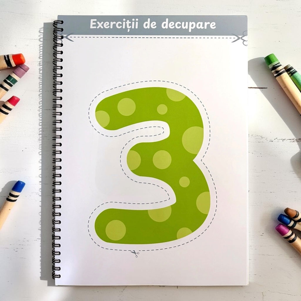 Caiet de activitati - Invatam sa decupam