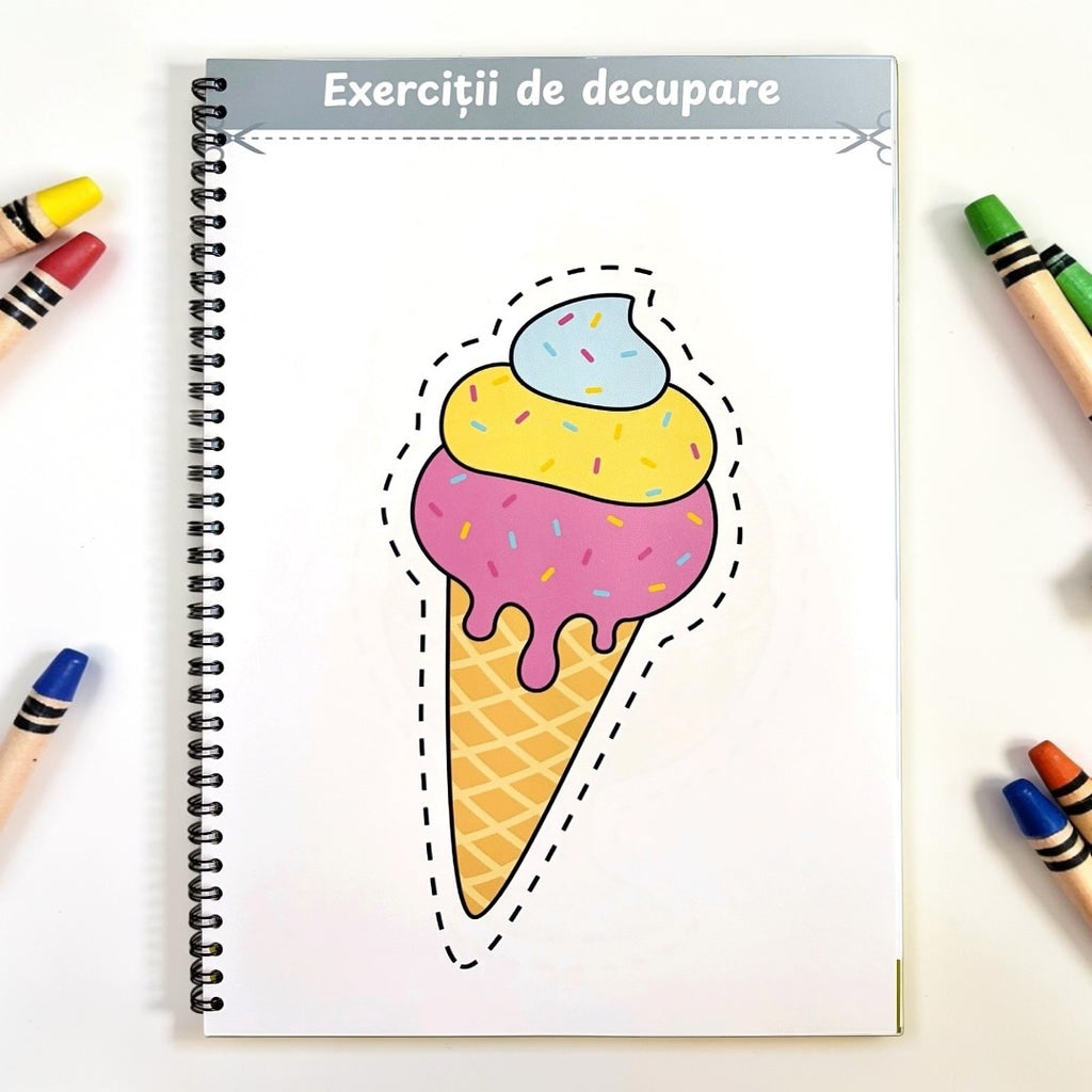 Caiet de activitati - Invatam sa decupam