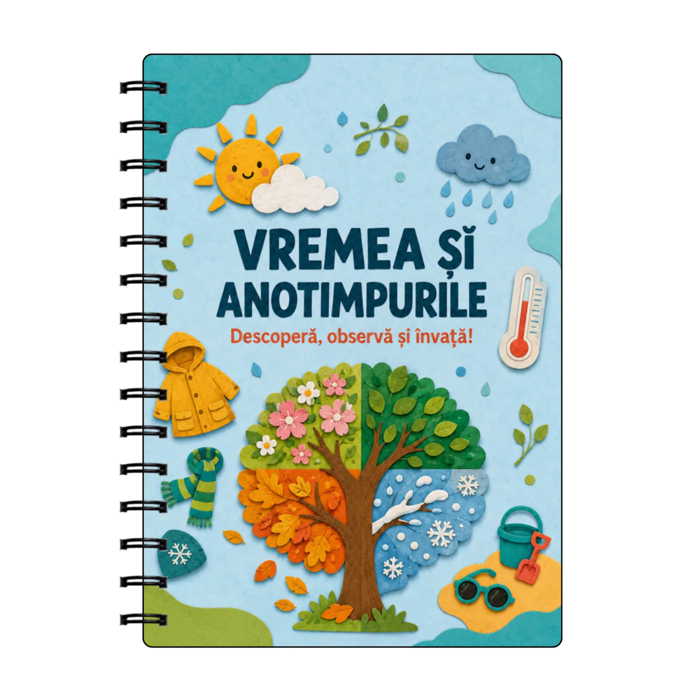 Caiet de activități – Vremea și Anotimpurile