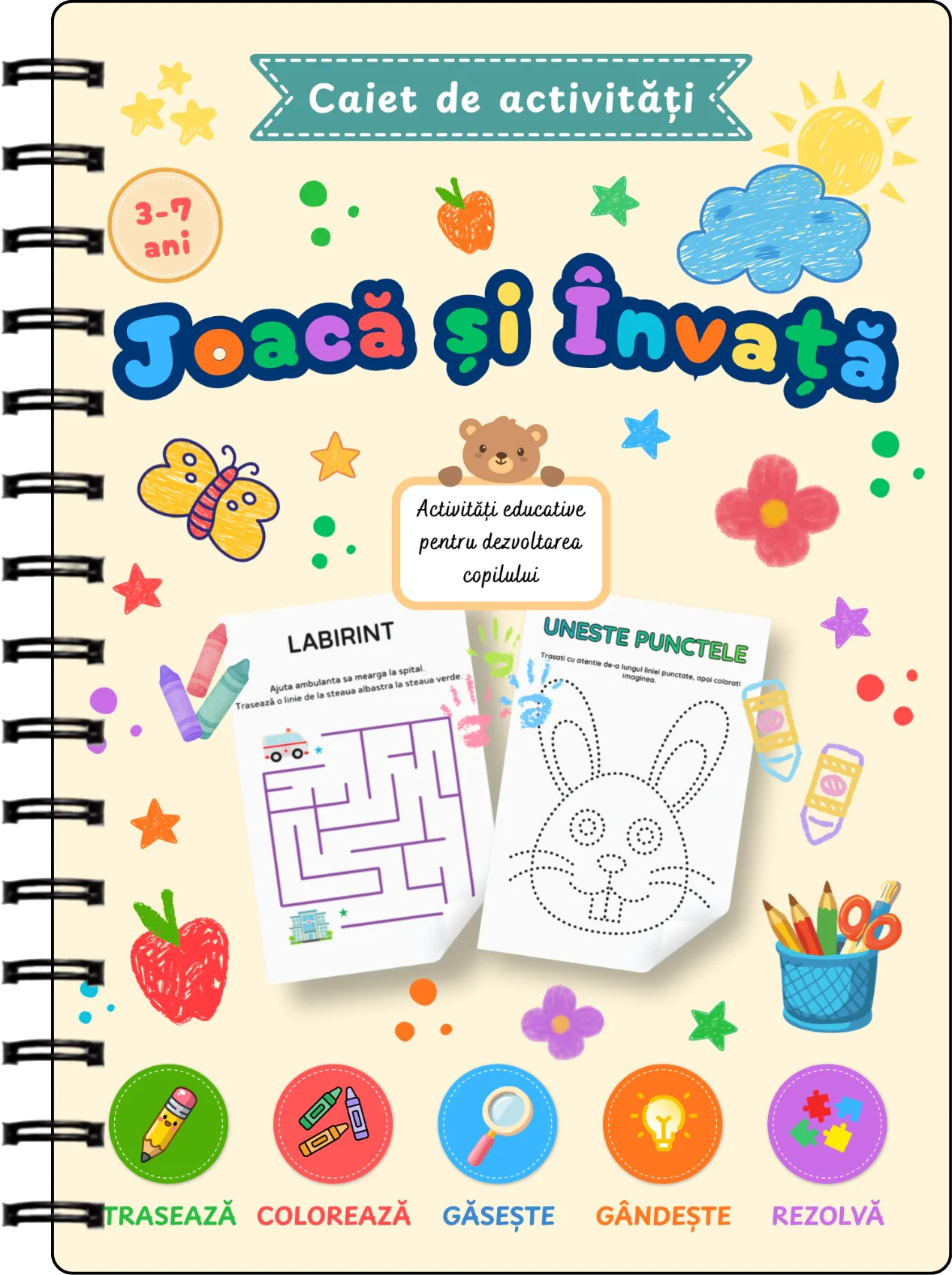 Caiet de activități – Joacă și Învață